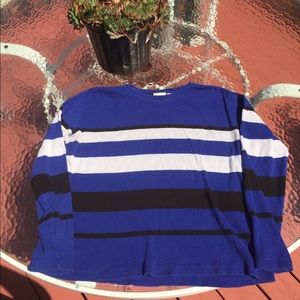 70’s look long sleeved striped shirt!